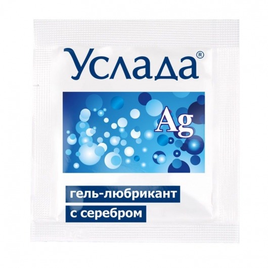 Гель-лубрикант «Услада с серебром» - 3 гр. - Биоритм - купить с доставкой в Астрахани