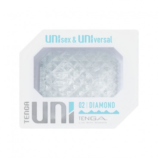 Прозрачный мастурбатор-стимулятор Tenga Uni Diamond - Tenga - в Астрахани купить с доставкой