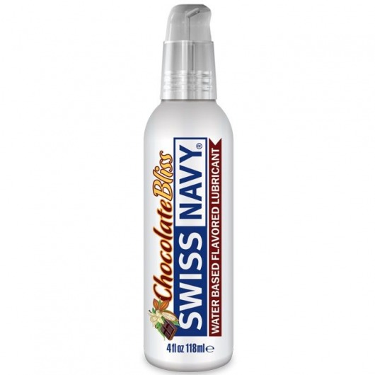 Лубрикант с ароматом шоколада Swiss Navy Chocolate Bliss Lube - 118 мл. - Swiss navy - купить с доставкой в Астрахани