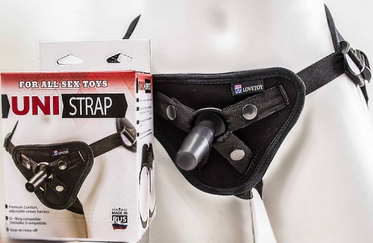 Универсальные трусики Harness UNI strap с корсетом - LOVETOY (А-Полимер) - купить с доставкой в Астрахани