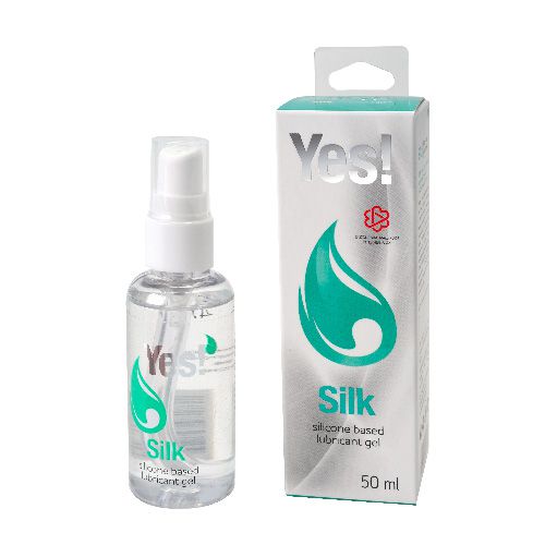 Силиконовая гипоаллергенная вагинальная смазка Yes Silk - 50 мл. - Sitabella - купить с доставкой в Астрахани