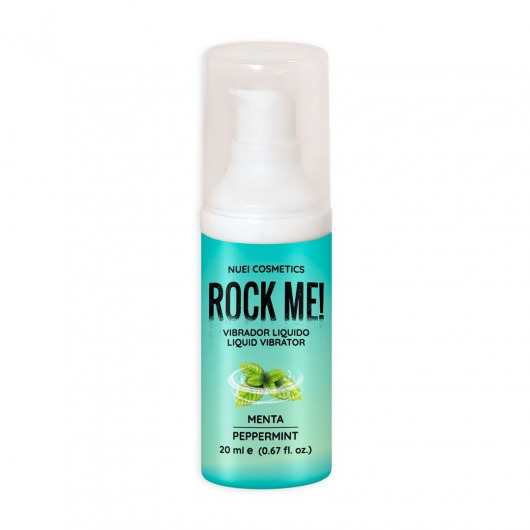Жидкий вибратор Nuei Rock Me! с ароматом мяты - 20 мл. - Nuei cosmetics - купить с доставкой в Астрахани
