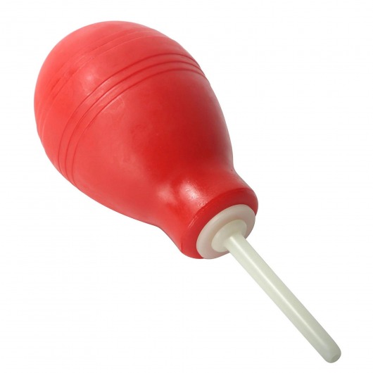 Анальный душ Enema Bulb Red - XR Brands - купить с доставкой в Астрахани