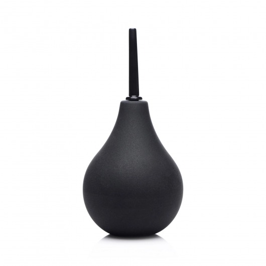 Черный анальный душ Thin Tip Enema Bulb - XR Brands - купить с доставкой в Астрахани