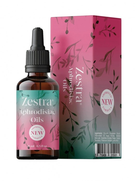 Возбуждающее масло Zestra Aphrodisiac Oils - 15 мл. - Zestra - купить с доставкой в Астрахани