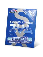 Презерватив Sagami Xtreme FEEL FIT 3D - 1 шт. - Sagami - купить с доставкой в Астрахани