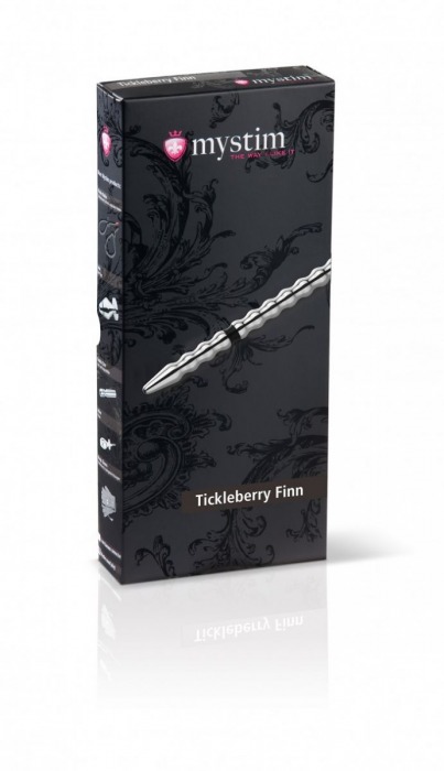 Уретральный зонд Tickleberry Finn для электростимуляции - MyStim - купить с доставкой в Астрахани