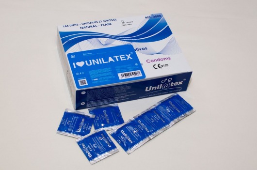 Классические презервативы Unilatex Natural Plain - 144 шт. - Unilatex - купить с доставкой в Астрахани