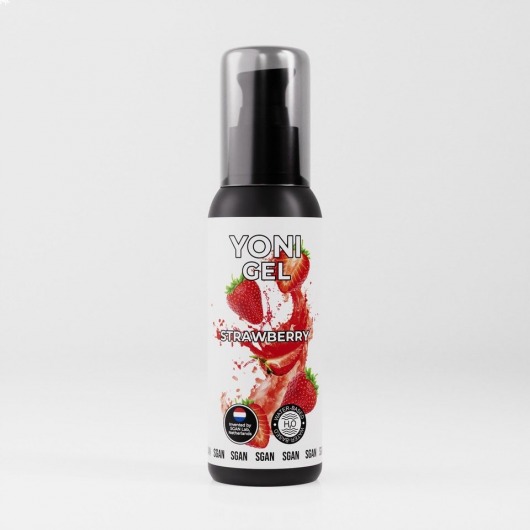 Лубрикант для орального секса SGAN со вкусом клубники - 100 мл. - SGAN - купить с доставкой в Астрахани