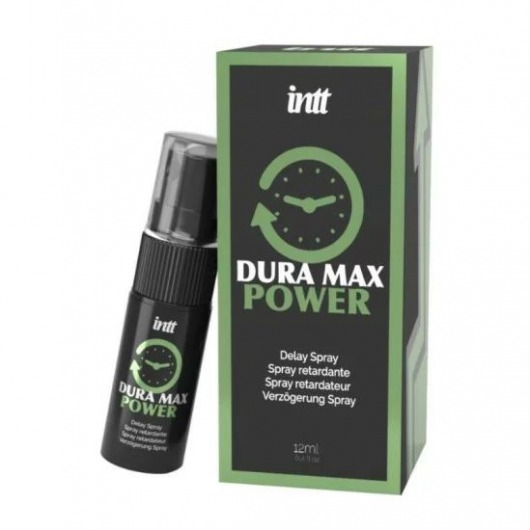 Пролонгирующий спрей Dura Max - 12 мл. - INTT - купить с доставкой в Астрахани