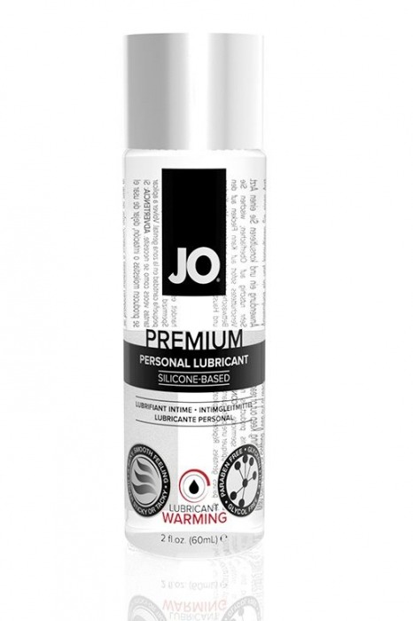 Возбуждающий лубрикант на силиконовой основе JO Personal Premium Lubricant  Warming - 60 мл. - System JO - купить с доставкой в Астрахани