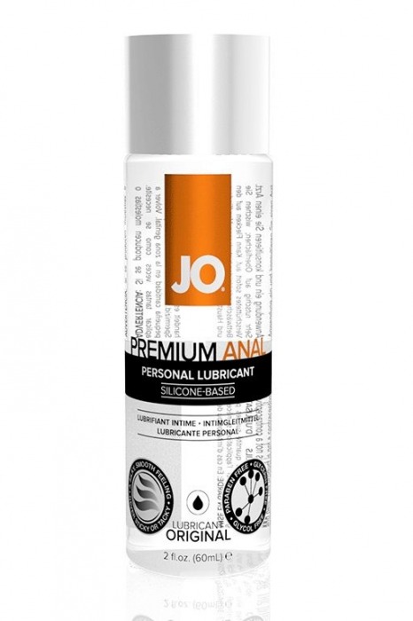 Анальный лубрикант на силиконовой основе JO Anal Premium - 60 мл. - System JO - купить с доставкой в Астрахани