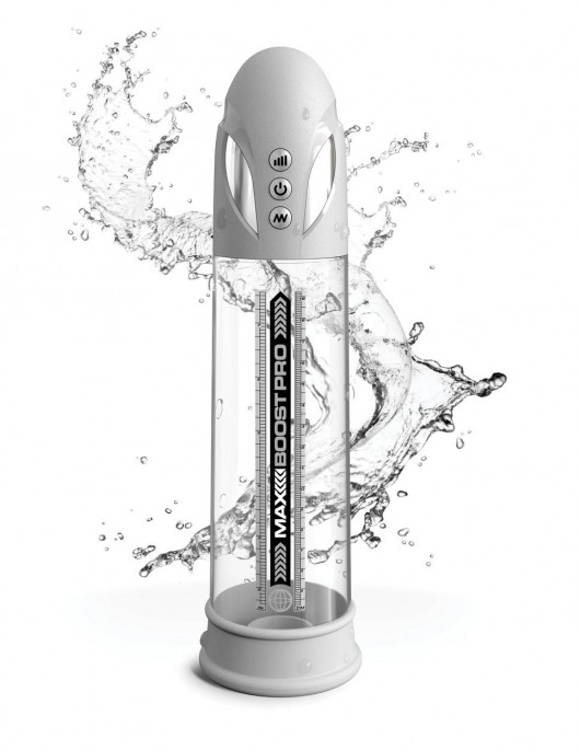 Белая вакуумная автоматическая помпа Max Boost Pro Flow - Pipedream - в Астрахани купить с доставкой