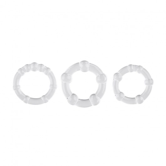 Набор из 3 эрекционных колец Erection Rings Set - Selopa - в Астрахани купить с доставкой