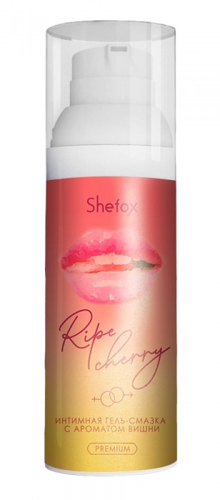 Интимная гель-смазка Shefox Premium «Спелая вишня» - 50 мл. - Shefox - купить с доставкой в Астрахани