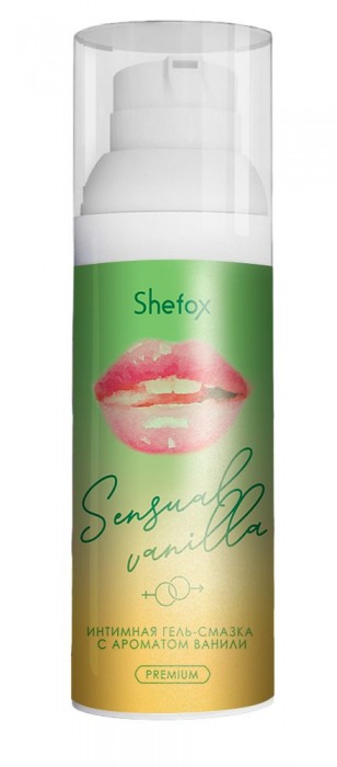 Интимная гель-смазка Shefox Premium «Чувственная ваниль» - 50 мл. - Shefox - купить с доставкой в Астрахани
