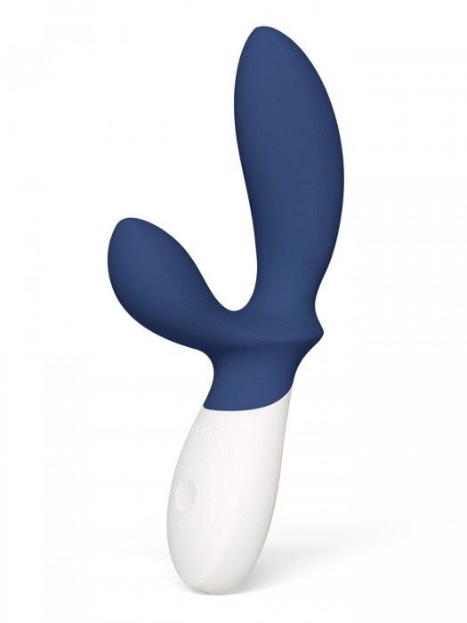 Синий вибромассажер простаты Lelo Loki Wave 2 - 19,6 см. - Lelo - в Астрахани купить с доставкой