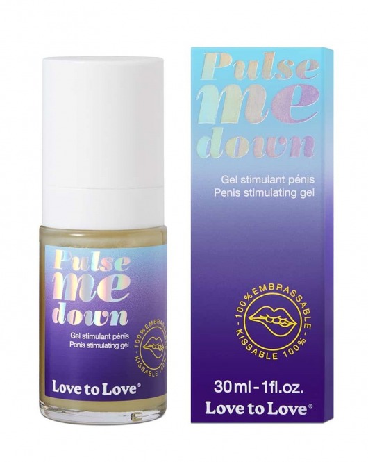 Стимулирующий гель для пениса Pulse Me Down - 30 мл. - Love to Love - купить с доставкой в Астрахани