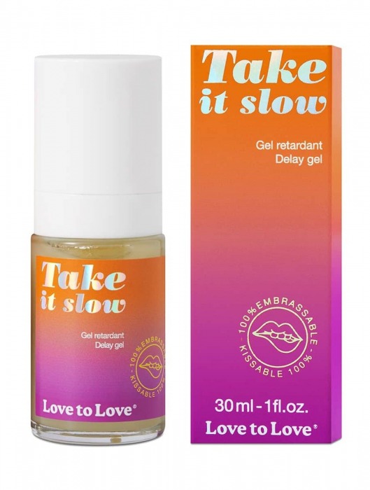 Пролонгирующий гель для мужчин Take It Slow - 30 мл. - Love to Love - купить с доставкой в Астрахани