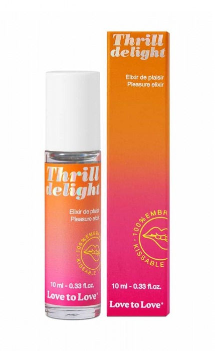 Возбуждающий гель Thrill Delight - 10 мл. - Love to Love - купить с доставкой в Астрахани