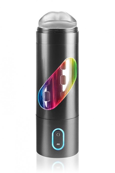 Перезаряжаемый мастурбатор-ротик Extreme Toyz Rechargeable Roto-Bator Mouth - Pipedream - в Астрахани купить с доставкой