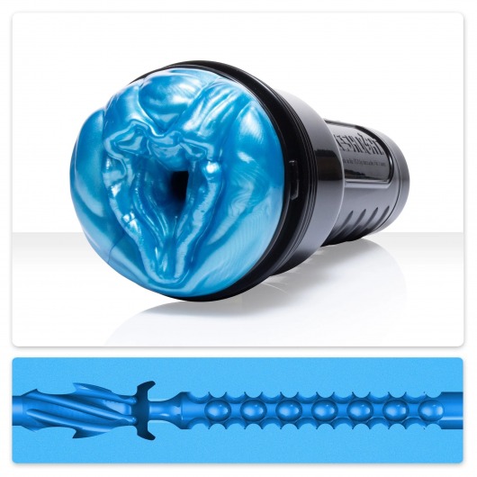 Мастурбатор-вагина Fleshlight Freaks Alien Blue Metallic - Fleshlight - в Астрахани купить с доставкой