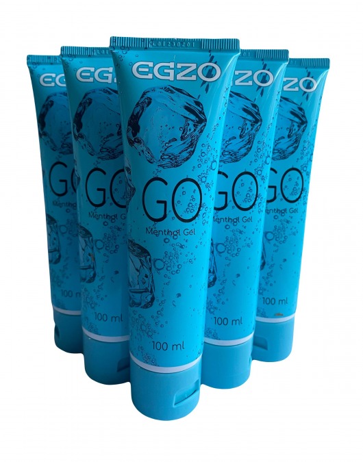 Набор из 5 пролонгирующих лубрикантов на водной основе Egzo Go (по 100 мл.) - EGZO - купить с доставкой в Астрахани