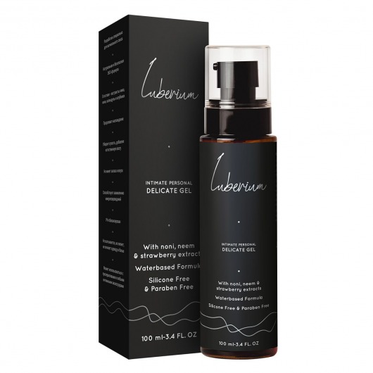 Интимный гель с экстрактами нони, нима и клубники Luberium Delicate Waterbased - 100 мл. - Luberium - купить с доставкой в Астрахани