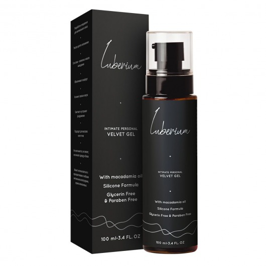 Интимный гель на силиконовой основе с маслом макадамии Luberium Velvel Gel - 100 мл. - Luberium - купить с доставкой в Астрахани