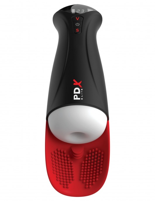 Мастурбатор в колбе с вибрацией Fuck-O-Matic Pro XL - Pipedream - в Астрахани купить с доставкой