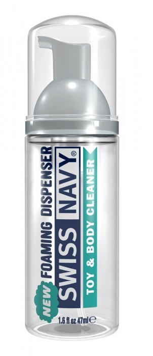 Очищающая пенка для игрушек и тела Toy   Body Cleaner Foamer - 47 мл. - Swiss navy - купить с доставкой в Астрахани