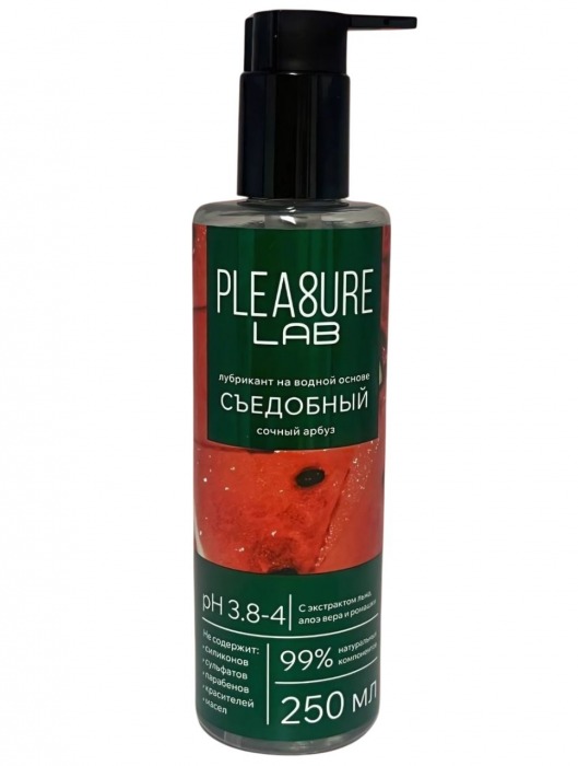 Лубрикант на водной основе Pleasure Lab с ароматом арбуза - 250 мл. - Pleasure Lab - купить с доставкой в Астрахани