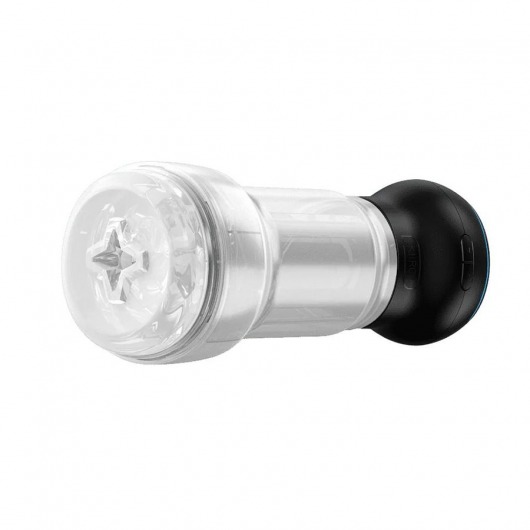 Набор PowerBlow   Feel Pocket Stroker Crystal: мастурбатор и интерактивная насадка - Kiiroo - в Астрахани купить с доставкой