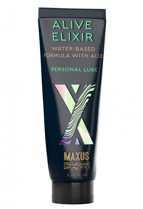 Интимный гель на водной основе MAXUS Alive Elixir - 75 мл. - Maxus - купить с доставкой в Астрахани