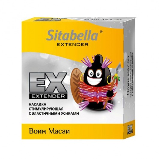 Стимулирующая насадка Sitabella Extender  Воин Масаи - Sitabella - купить с доставкой в Астрахани