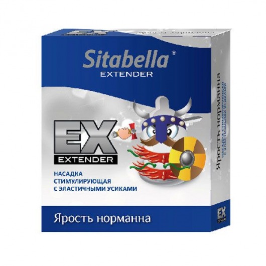Стимулирующая насадка Sitabella Extender  Ярость норманна - Sitabella - купить с доставкой в Астрахани