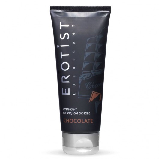Увлажняющая смазка с ароматом шоколада Chocolate - 100 мл. - Erotist Lubricants - купить с доставкой в Астрахани