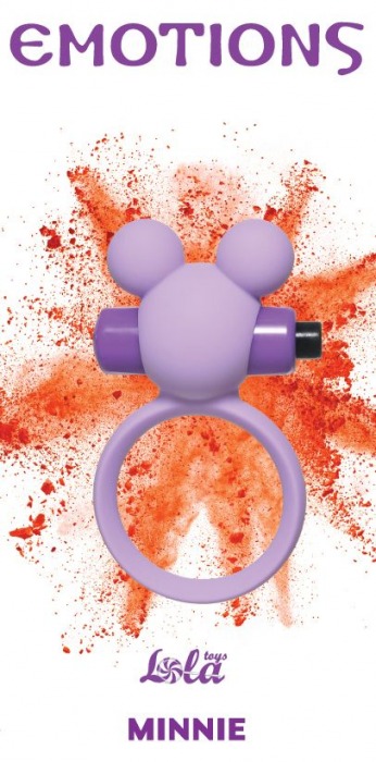Сиреневое эрекционное виброколечко Emotions Minnie - Lola Games - в Астрахани купить с доставкой