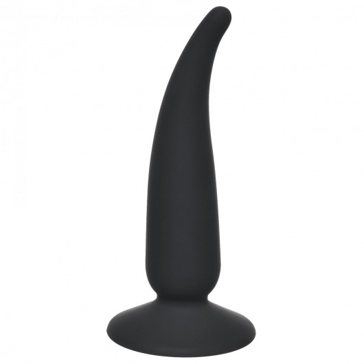 Чёрная анальная пробка P-spot Teazer Black - 12,2 см. - Lola Games - в Астрахани купить с доставкой