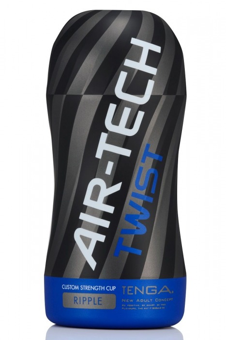 Мастурбатор с регулируемой плотностью обхвата Custom Strength CUP Twist Ripple - Tenga - в Астрахани купить с доставкой