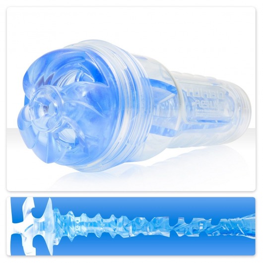 Мастурбатор Fleshlight Turbo - Trust Blue Ice - Fleshlight - в Астрахани купить с доставкой