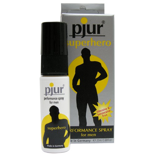 Пролонгирующий мужской спрей pjur SUPERHERO spray - 20 мл. - Pjur - купить с доставкой в Астрахани