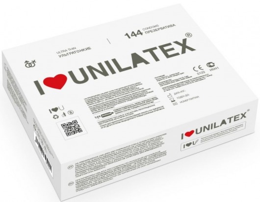 Ультратонкие презервативы Unilatex Ultra Thin - 144 шт. - Unilatex - купить с доставкой в Астрахани