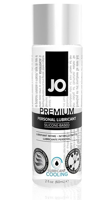Охлаждающий лубрикант на силиконовой основе JO Personal Premium Lubricant Cooling - 60 мл. - System JO - купить с доставкой в Астрахани