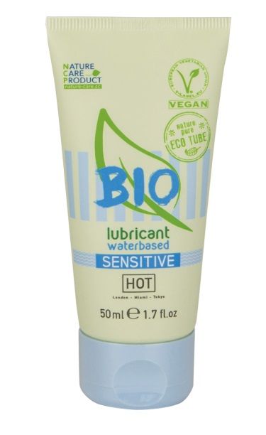 Органический лубрикант для чувствительной кожи Bio Sensitive - 50 мл. - HOT - купить с доставкой в Астрахани