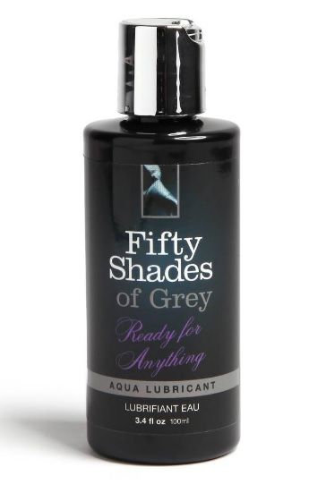 Лубрикант на водной основе Ready for Anything Aqua Lubricant - 100 мл. - Fifty Shades of Grey - купить с доставкой в Астрахани