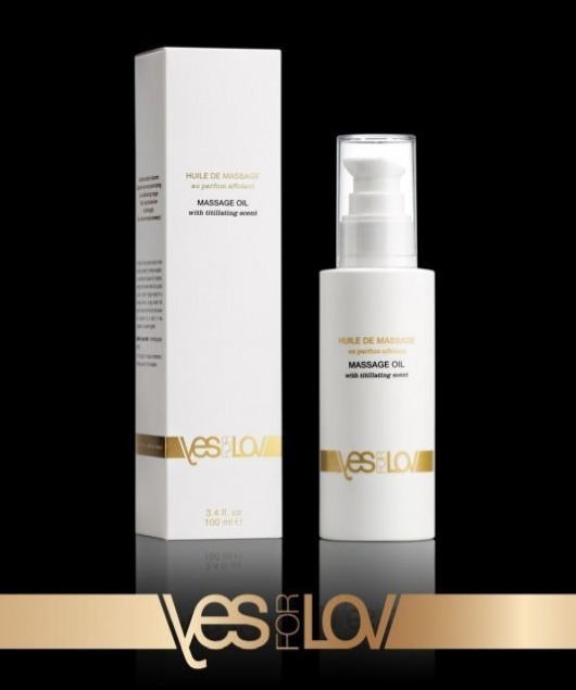 Массажное масло TITILLATING MASSAGE OIL - 100 мл. - YESforLOV - купить с доставкой в Астрахани