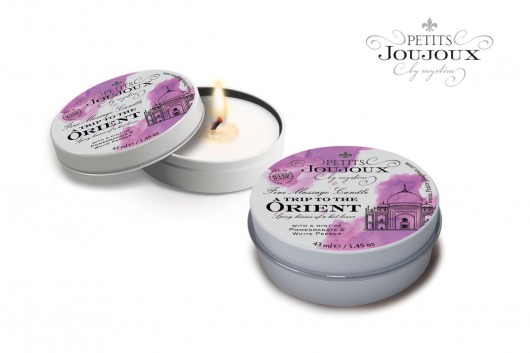 Массажная свеча Petits Joujoux Orient с ароматом граната и белого перца - 33 гр. - MyStim - купить с доставкой в Астрахани