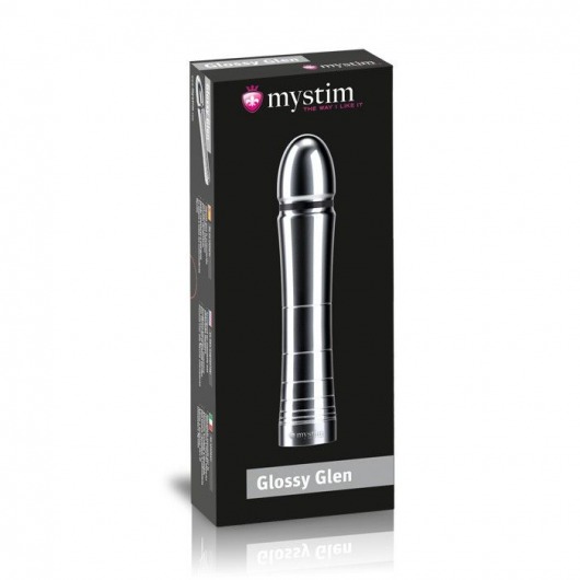Фаллоимитатор для электростимуляции Glossy Glen Dildo - 14 см. - MyStim - купить с доставкой в Астрахани