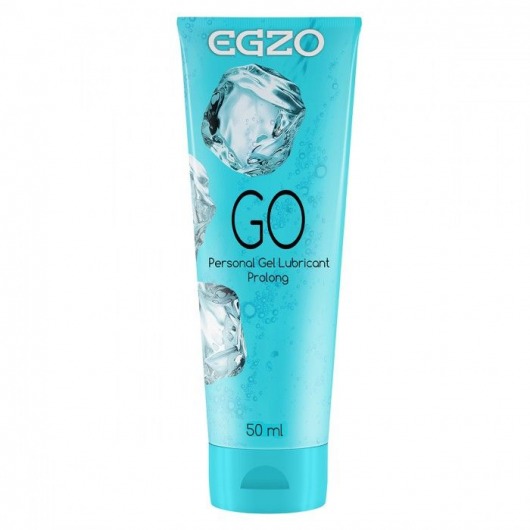 Пролонгирующий лубрикант на водной основе Egzo Go - 50 мл. - EGZO - купить с доставкой в Астрахани